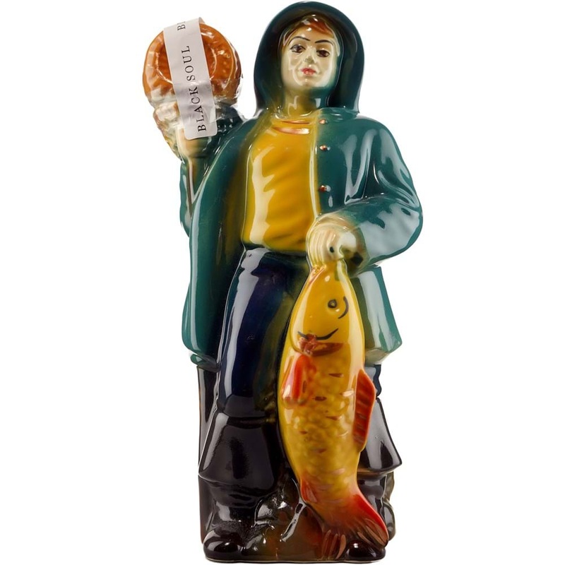 Black Soul Vodka Fisherman Decanter Vodka | 1L