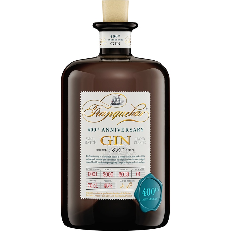 Tranquebar 400th Anniversary Gin | 700ML