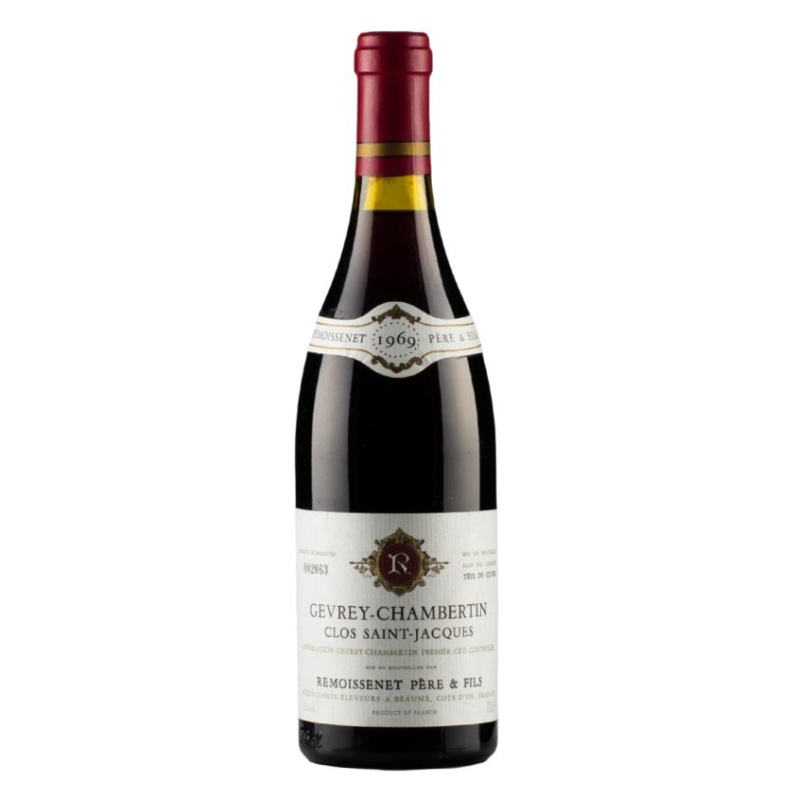 1969 | Remoissenet Pre & Fils | Gevrey Chambertin Clos St Jacques