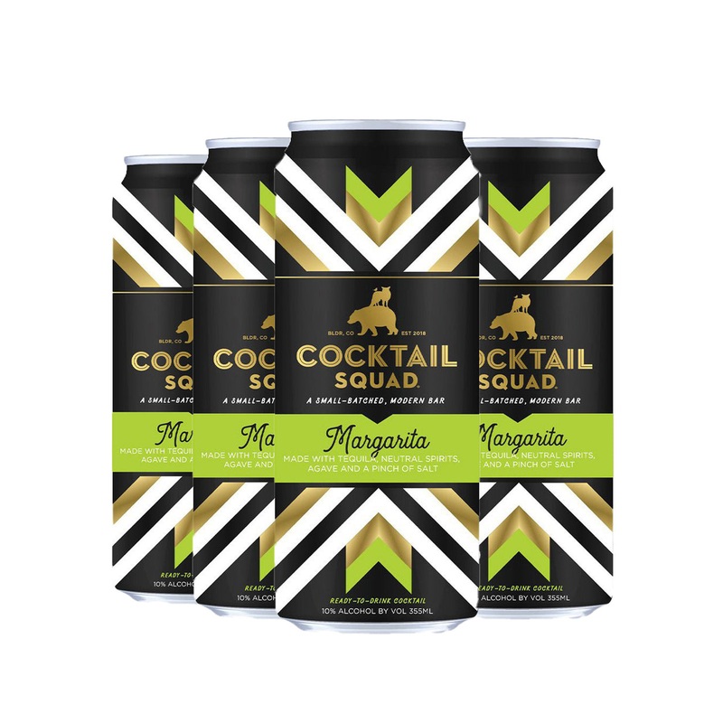 Cocktail Squad Margarita Ready-to-Drink Cocktail | 4*355ML