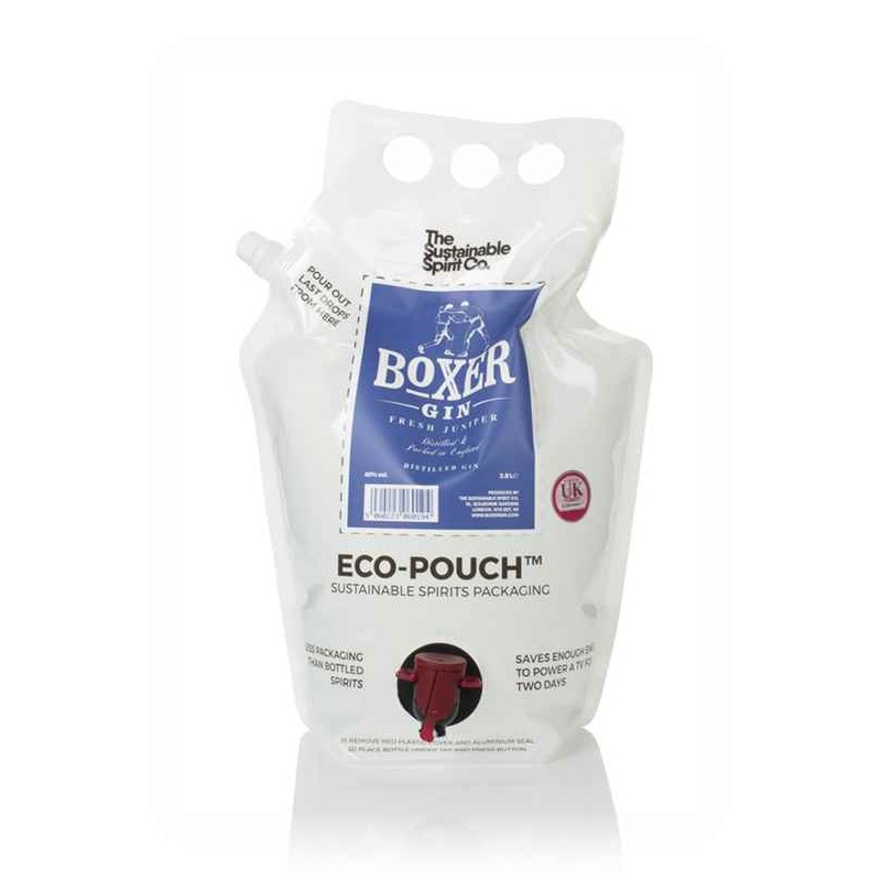 Boxer Eco-Pouch (The Sustainable Spirit Co.) English Gin | 2.8L