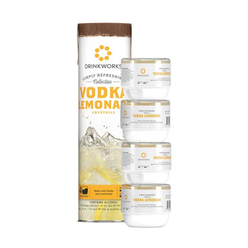 Drinkworks Vodka Lemonade Tube (4x Pods) | 4x50ML