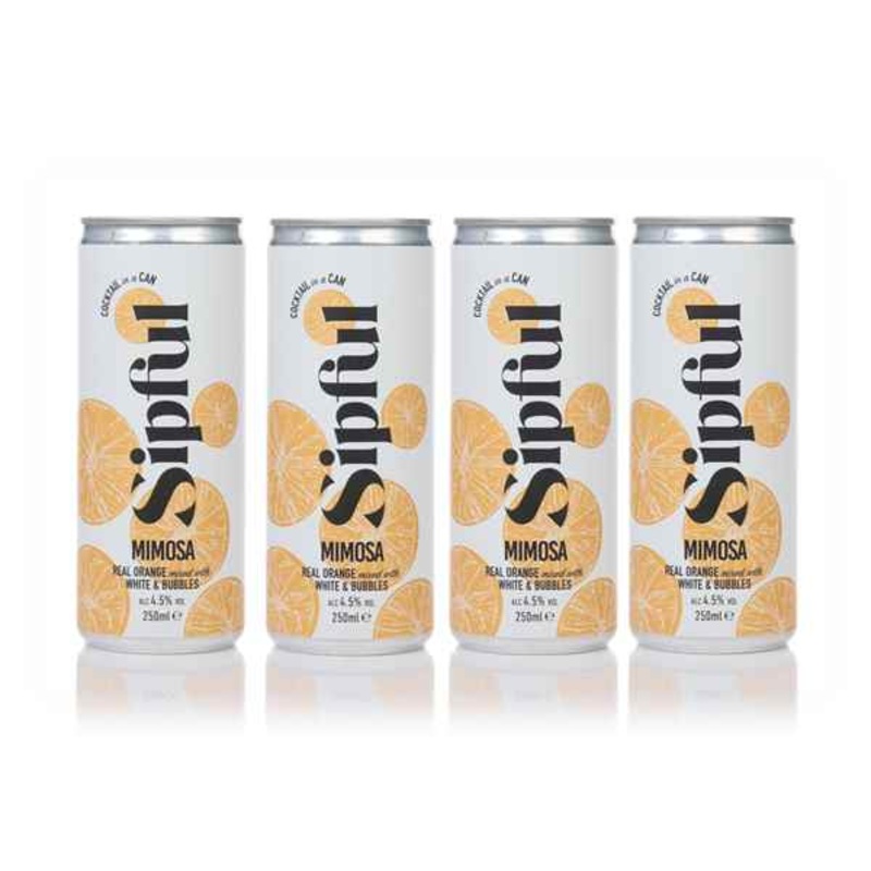 Sipful Orange Mimosa | 4x250ML