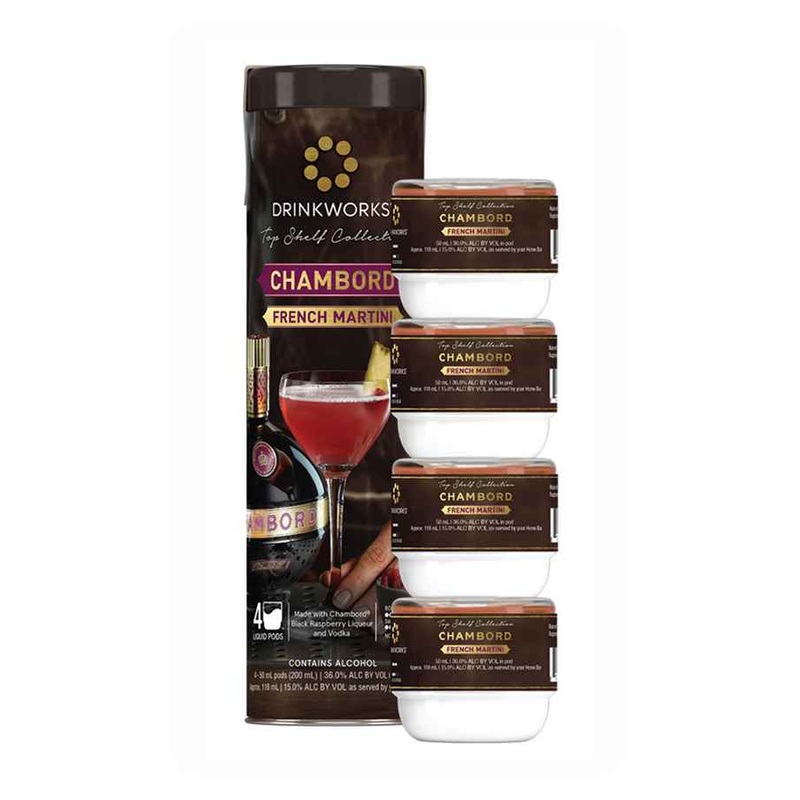 Drinkworks Chambord French Martini Tube (4x Pods) | 4x50ML