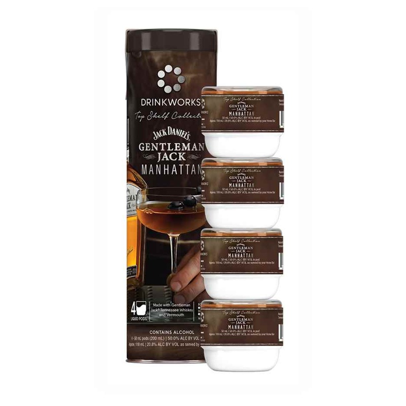 Drinkworks Gentleman Jack Manhattan Tube (4x Pods) | 4x50ML