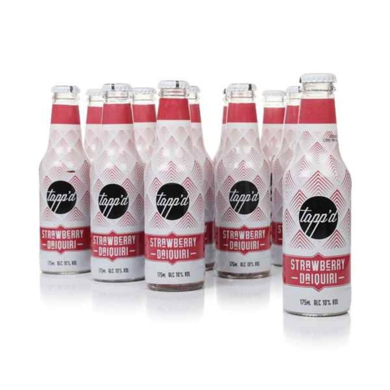 Tapp'd Cocktails - Strawberry Daiquiri  | 12x175ML