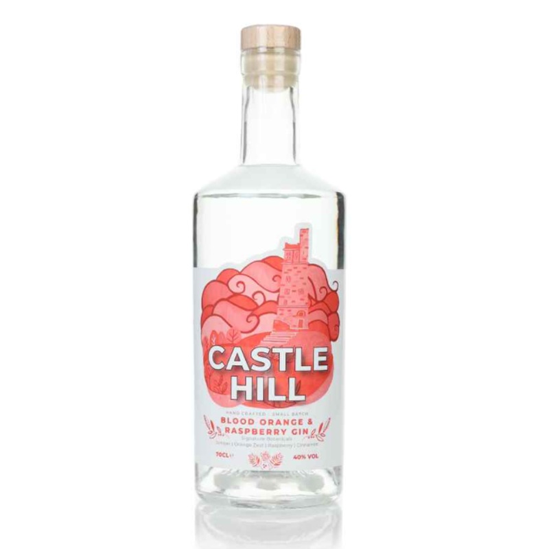 Castle Hill Blood Orange & Raspberry Gin | 700ML