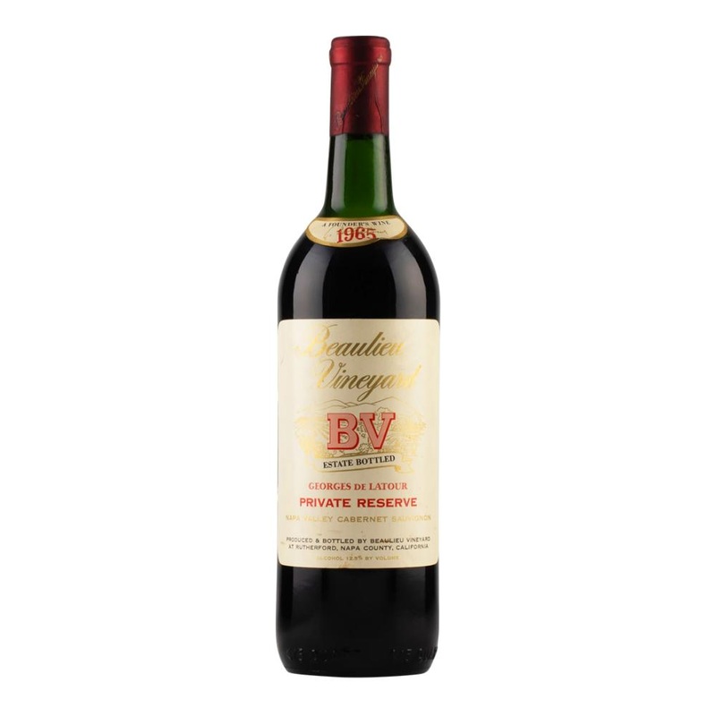 1965 | Beaulieu Vineyard | Georges de Latour Private Reserve Cabernet Sauvignon
