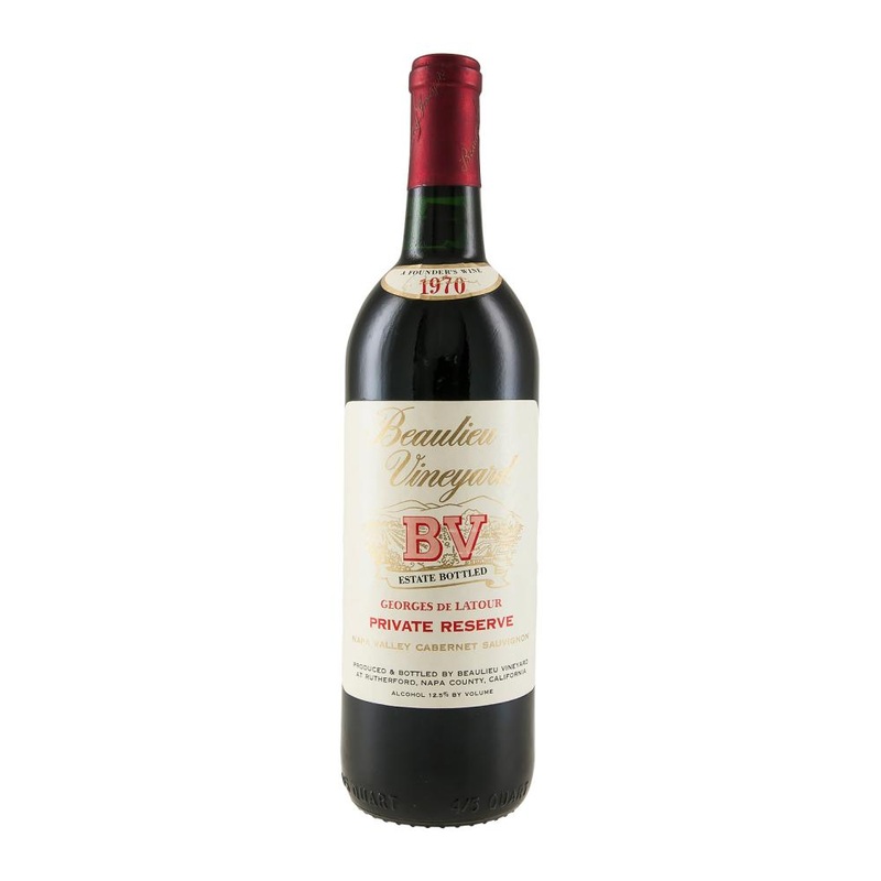 1970 | Beaulieu Vineyard | Georges de Latour Private Reserve Cabernet Sauvignon