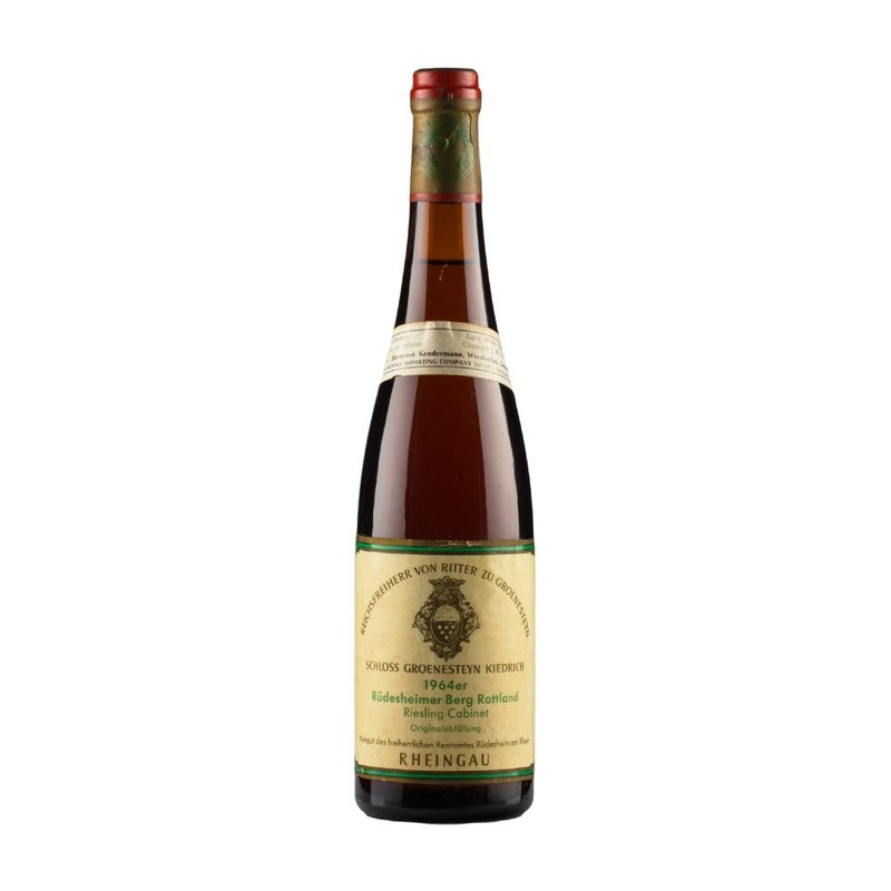 1964 | Weingut Schloss Groenesteyn | Rudesheimer Berg Rottland Riesling Kabinett