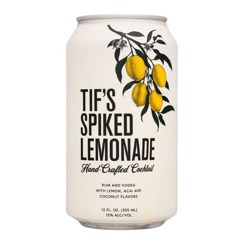 Tifs Spiked Lemonade Hand Crafted Cocktail | 4*355ML