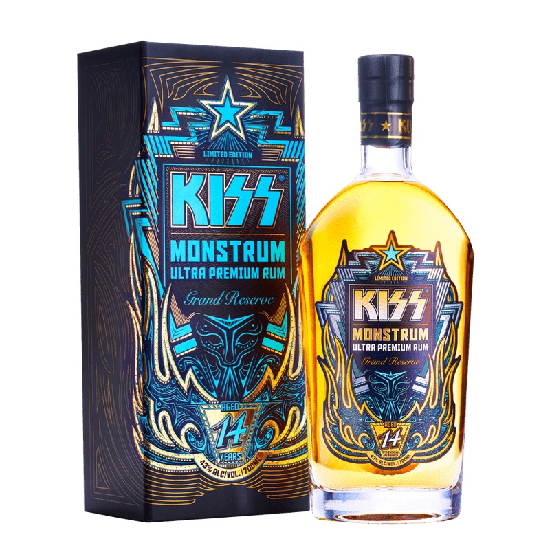 Kiss Limited Edition Monstrum Ultra Premium Grand Reserve 14 Year Old Rum | 700ML