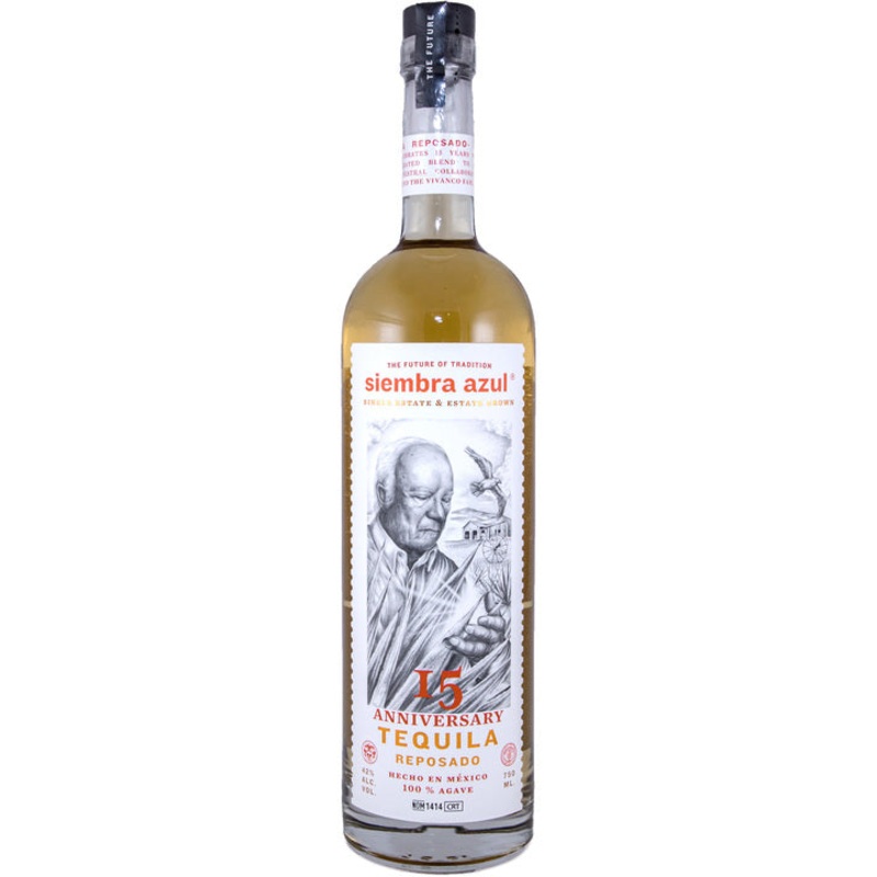 Siembra Azul 15th Anniversary Reposado Tequila