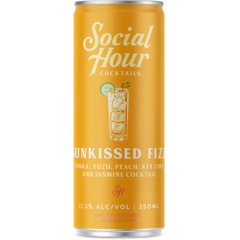 Social Hour Sunkissed Fizz | (4)*250ML