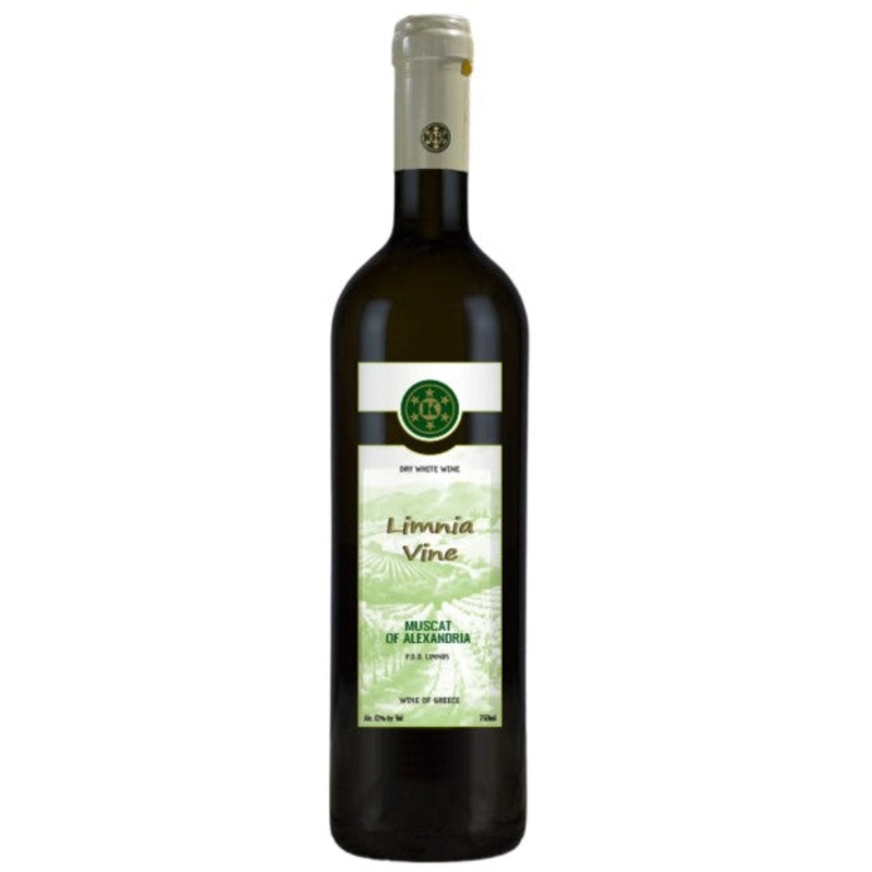 Limnia Vine | Dry White Wine Muscat Of Alexandria Greek - NV
